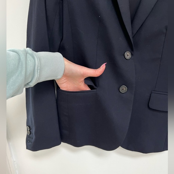 EUC Navy J Crew Super 120’s Wool Blazer - Picture 7 of 7
